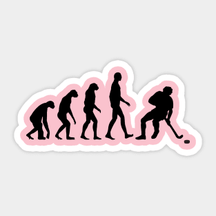 Evolution Hockey Sticker